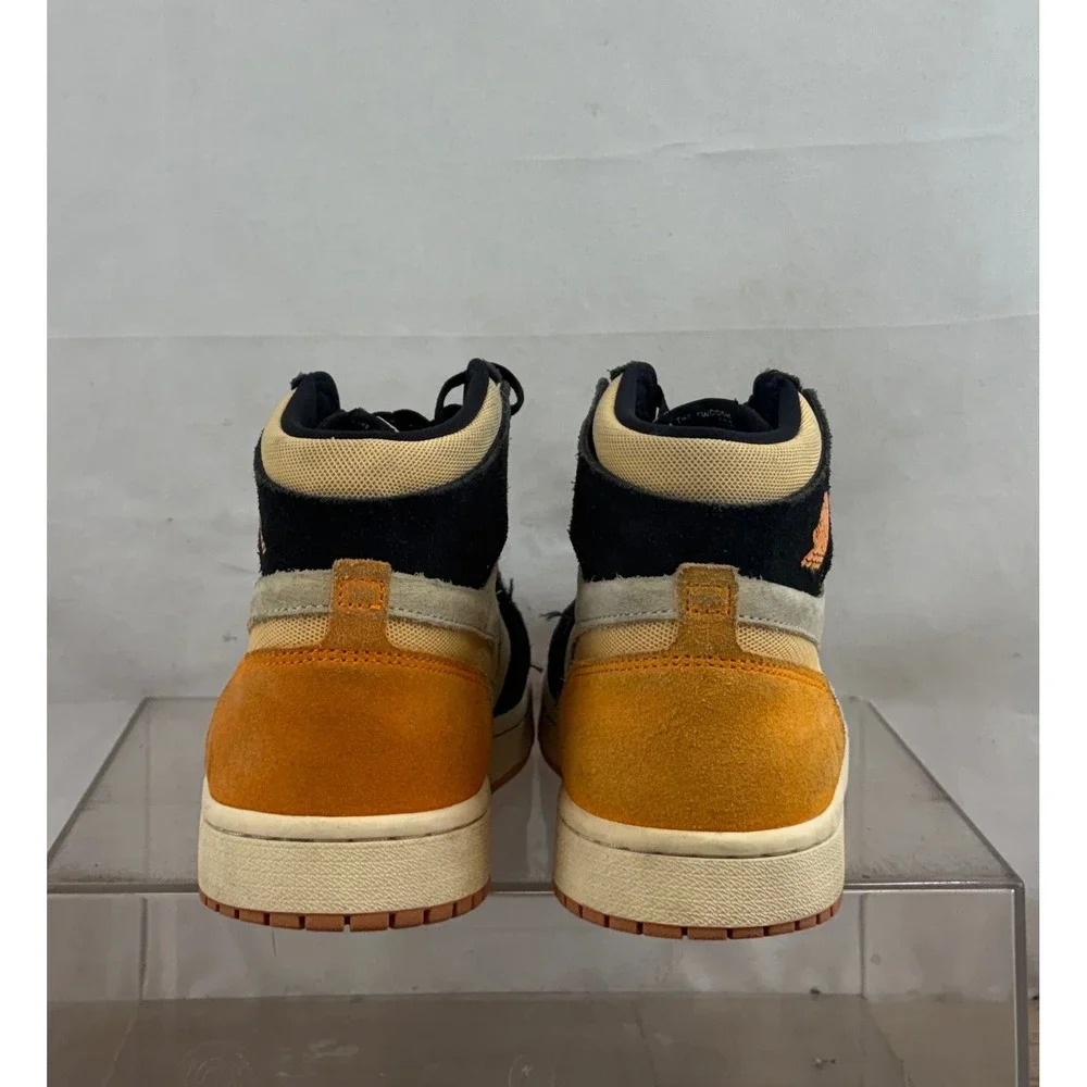 Air Jordan 1 High Zoom CMFT Orange Black Cream Mens Shoes DV1307 100 Size 8‎